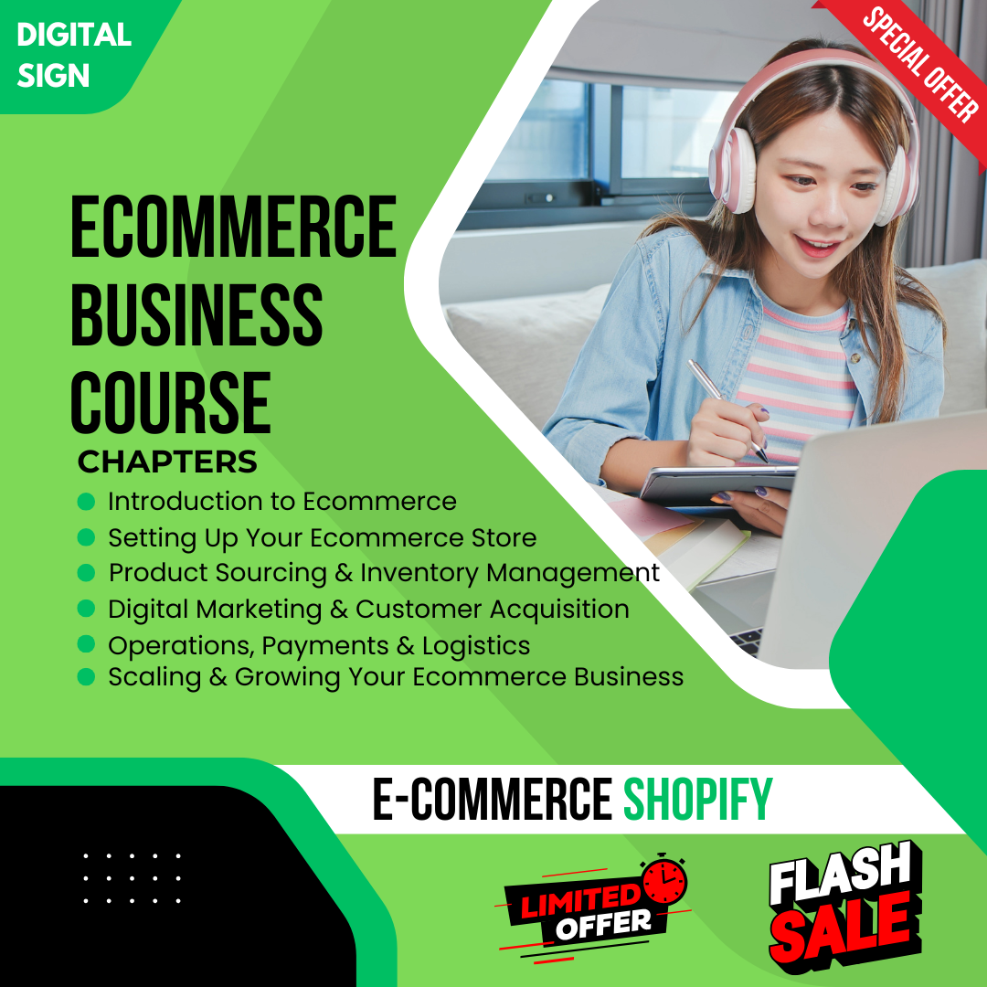 Before Starting the E-Commerce You learn This Course | Digital Sign