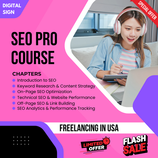 SEO Pro Course For Boost Your Sales Organically |Digital Sign