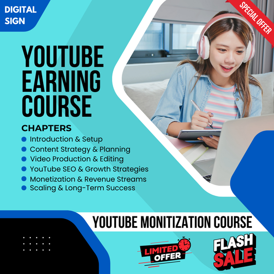 Youtube Channel Monetization & Optimization full course | Digital Signs